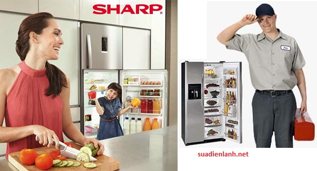 Dịch vụ sửa tủ lạnh Sharp tại TP.HCM